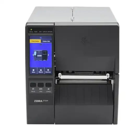 Zebra斑马ZT211/231打印机铜版纸合成纸PET吊牌标签条码打印机
