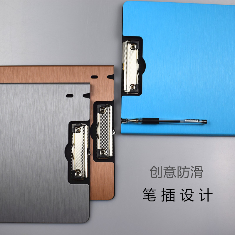 翻页文件夹板横版折页竖版学生用图片