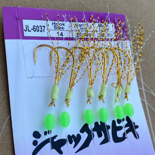 lamses海钓串钩仕挂夜光黄鸡串钩