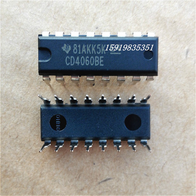 全新 CD4060BE HEF/HCF 14级二进制串行计数 CD4060 直插DIP-16