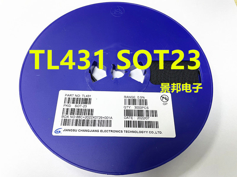 tl431 sot-23 cj431 贴片431 线性稳压 电压基准 芯片 贴片三极管