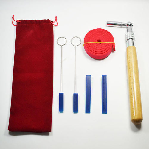 钢琴调律工具套装止音皮叉