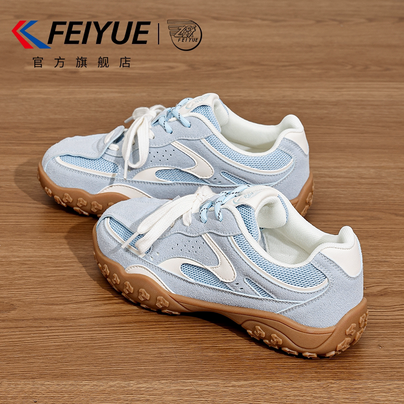 feiyue/飞跃女鞋运动鞋2026春夏新款爆款网面透气网鞋户外