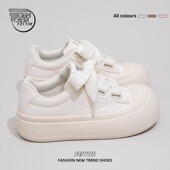 百搭面包鞋 feiyue 子 女2026春夏新款 增高休闲板鞋 飞跃女鞋 小白鞋
