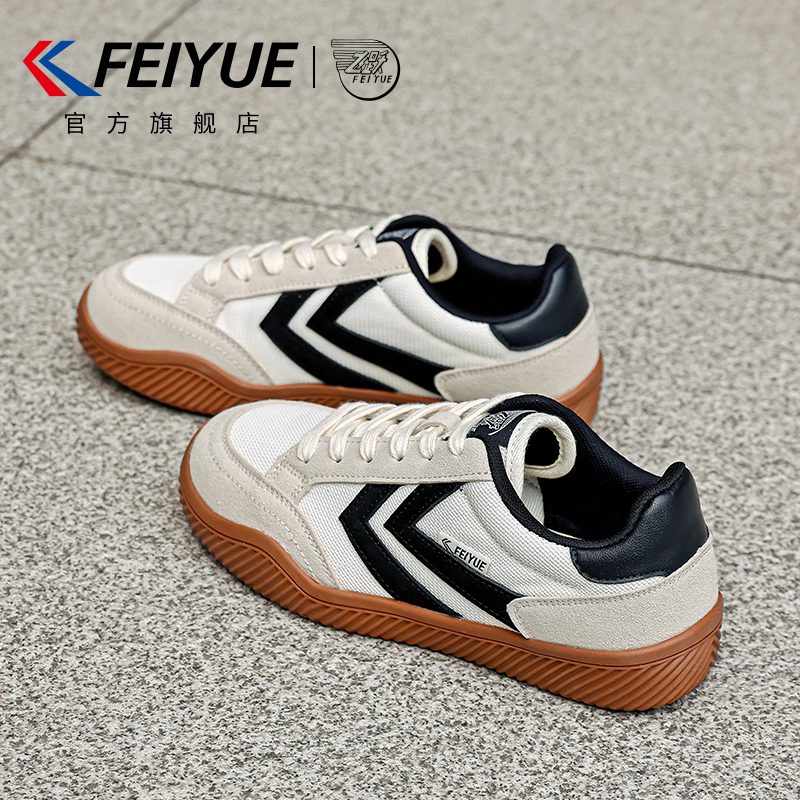 feiyue/飞跃板鞋女鞋2026春夏新款爆款透气网鞋百搭网面德