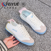 休闲百搭轻便薄底德训鞋 feiyue 2026春夏新款 爆款 飞跃帆布鞋 女款