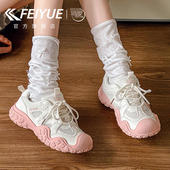 复古休闲徒步鞋 feiyue 子 女2026春夏新款 爆款 飞跃女鞋 运动登山鞋