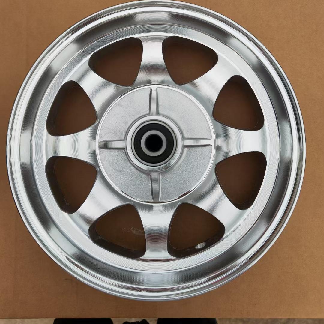 铝合金轮前轮后轮电动三轮车