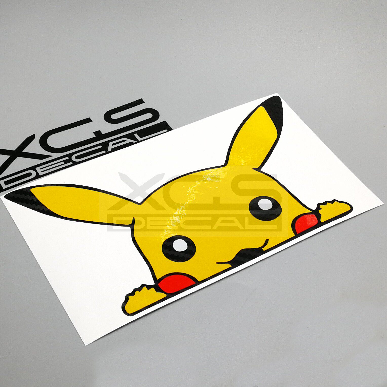 车贴后窗装饰贴纸宠物精灵 皮卡丘 皮卡超叠层反光划痕车贴花