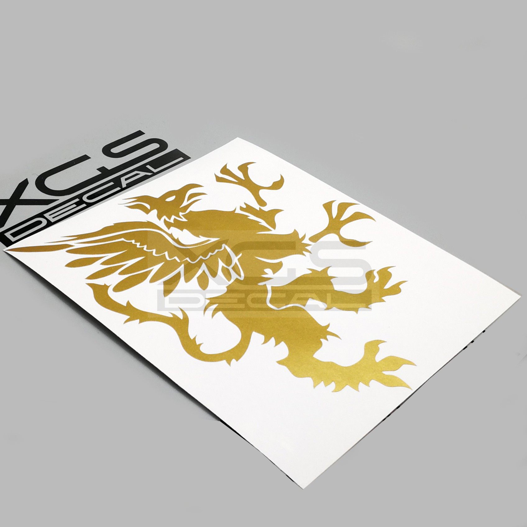 汽车摩托电动车装饰贴纸 神话狮鹫纹章图案雕刻防水个性车贴花