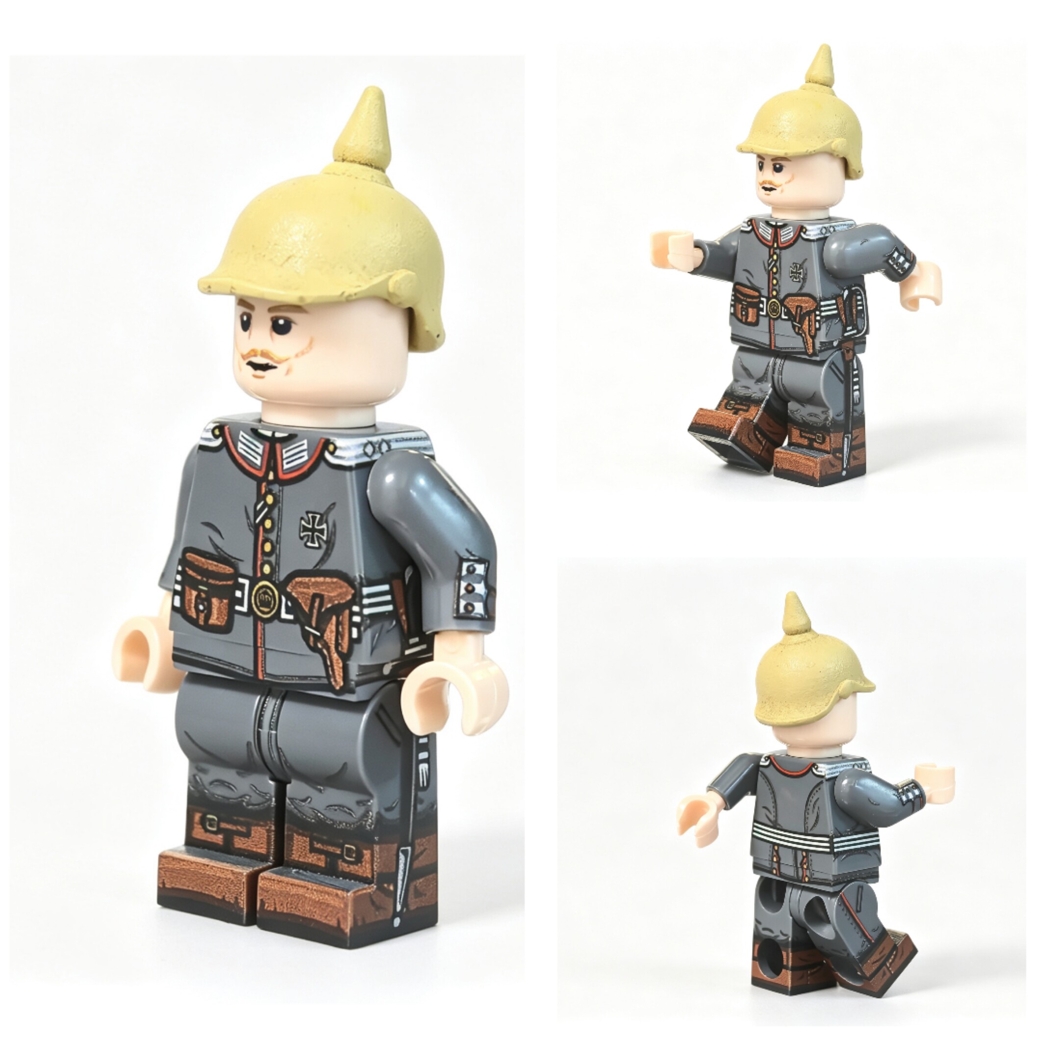 thumbnail for GRAYWORM original custom UV six-sided high-precision printing for early infantry from World War I and Germany 1914