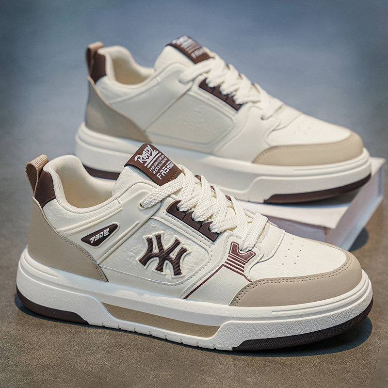 男鞋2026新款春季青少年运动美式高街休闲轻便软底青少年小白板鞋,流行男鞋,单鞋,淘宝优惠券,粉丝福利购,淘宝优惠卷