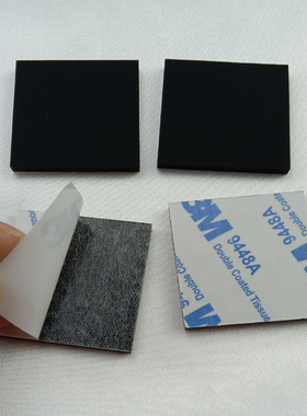 冲切方形硅橡胶垫 自粘硅胶垫片硅胶垫减震0.5/0.7/1/2/3/4/5mm