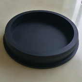 大规格橡胶堵头T型塞180mm橡胶盖钢管堵头橡胶塞头硅胶盖