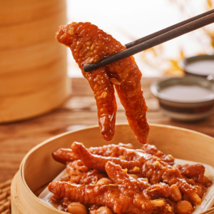 顺誉食品广式早茶早餐点心原味排骨酱香排骨紫金酱凤爪加热即食