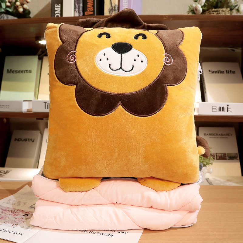 抱枕被子两用办公室午睡折叠毯子小枕头汽车内睡觉靠枕车用二合一,居家布艺,抱枕被,淘宝优惠券,粉丝福利购,淘宝优惠卷