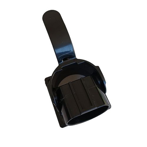 充电桩枪线挂钩密码锁绕线器交流枪头固定座明装空枪收线挂件汽车