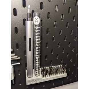 适用SKADIS 斯考迪斯 宜家洞洞板配件wowstick电动螺丝刀批头支架