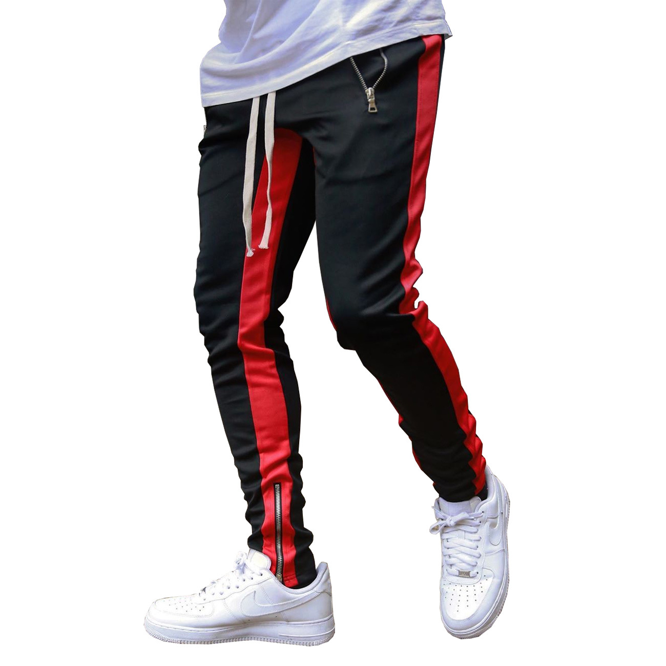 Pants Fitnes Men Tracksuit Bottoms Skinny Sweatpants Trouser