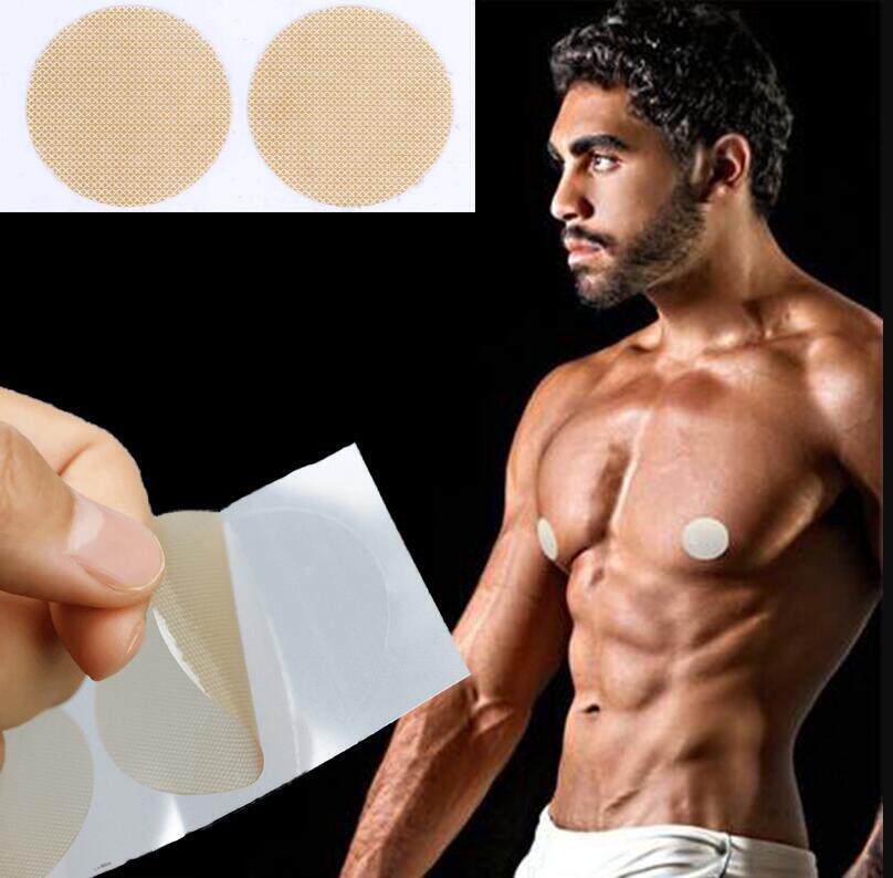 Men Nipple Chest Cover Adhesive Stickers Bra Pads 30对乳贴男_虎窝淘