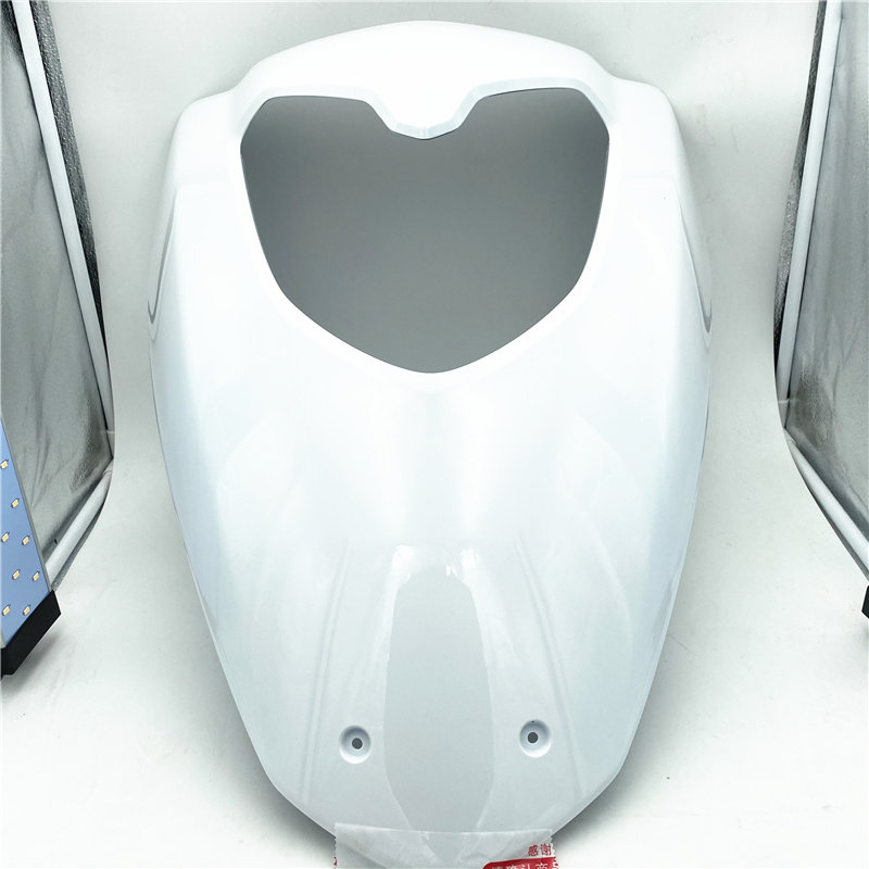 适用铃木新悦星HJ125T-23A前面板前斜板前大板前盖板前脸大灯外壳