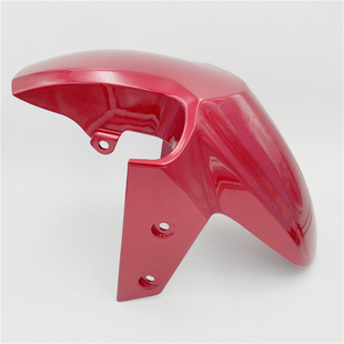 适用铃木电喷USR125 前挡泥板挡水板HJ125T-21泥瓦盖瓦挡水板外壳