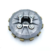 适用轻骑铃木骏驰GT125 5ABCGH离合器小鼓总成小古带离合片 QS125
