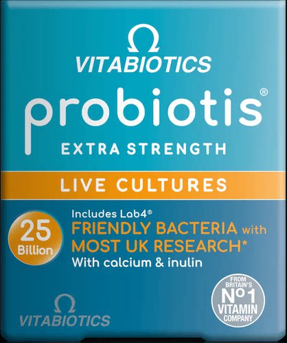 Vitabiotics Probiotics每日加强益生菌,30粒/盒, 250亿/粒,共3盒