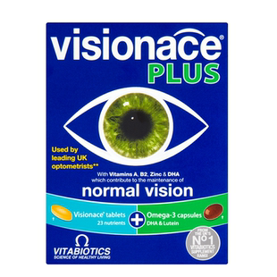 Vitabiotics Visionace 针对眼睛加强型维生素护视 56粒/盒,共3盒