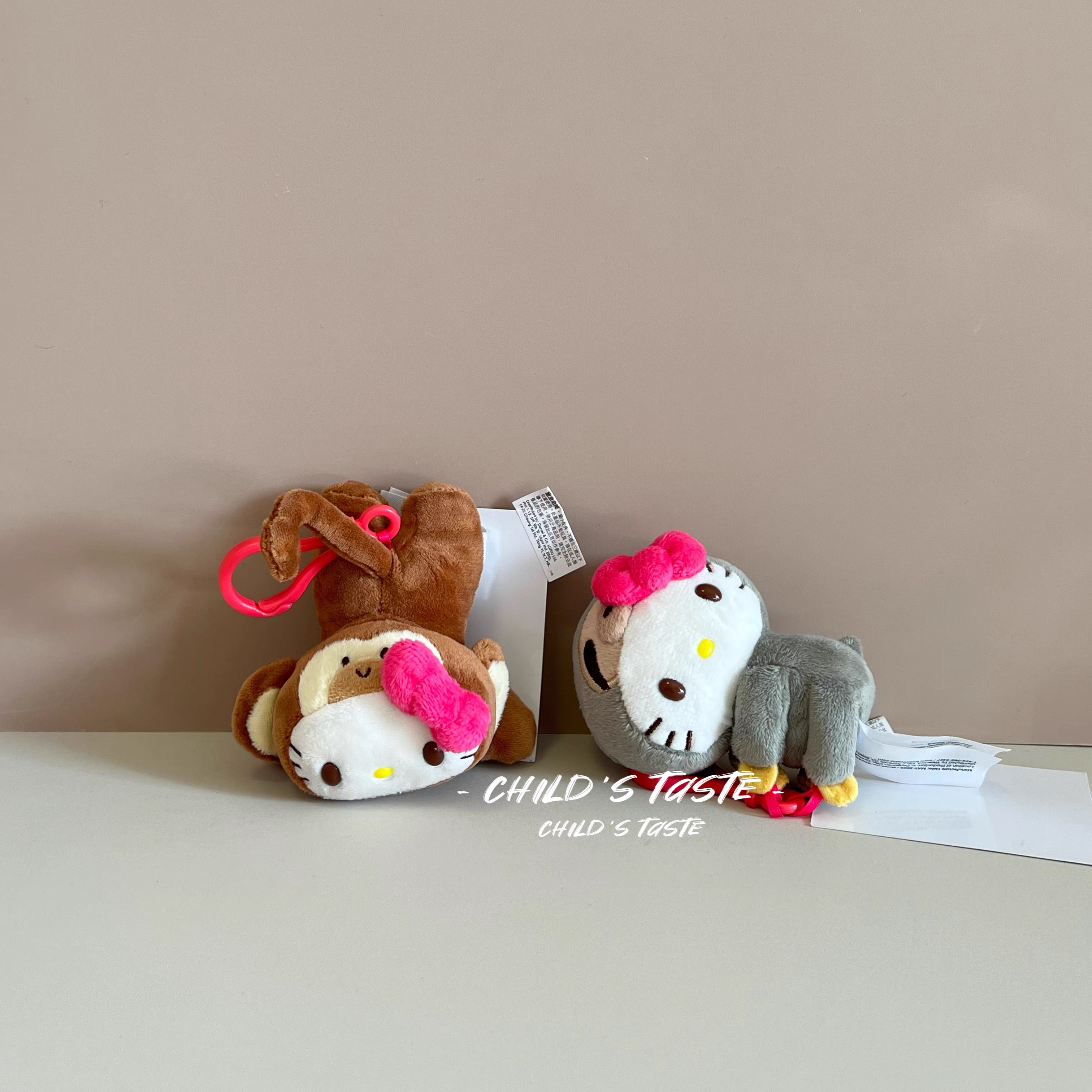 hellokitty倒挂小猴子树懒挂件