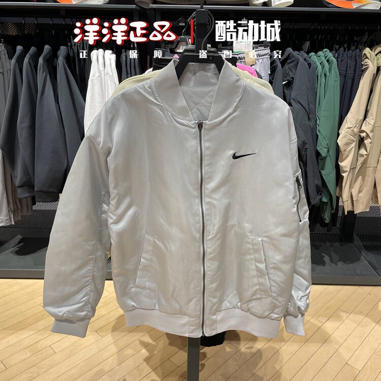 Nike耐克春秋女运动休闲棉服外套