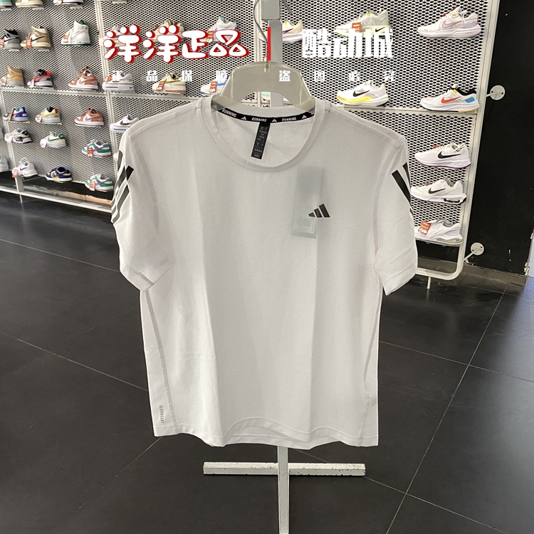 阿迪达斯夏季女运动休闲短袖T恤