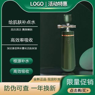 针式 纳米喷雾注氧仪短枪款 补水仪便携家用蒸脸器精华纯露喷雾