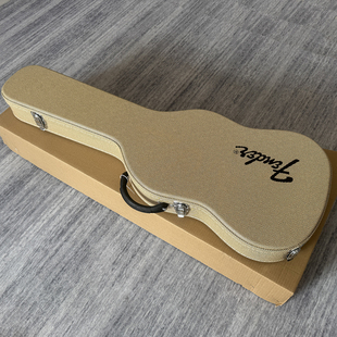 墨芬芬达 Fender电吉他琴盒 ST/TELE专用琴箱 高档黄条纹吉他盒