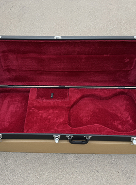 芬达Fender美洲豹Jazzmaster/Jaguar电吉他方形琴盒 高档内随琴箱