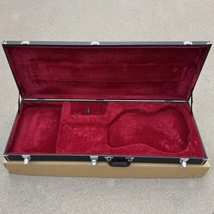 芬达Fender美洲豹Jazzmaster/Jaguar电吉他方形琴盒 高档内随琴箱