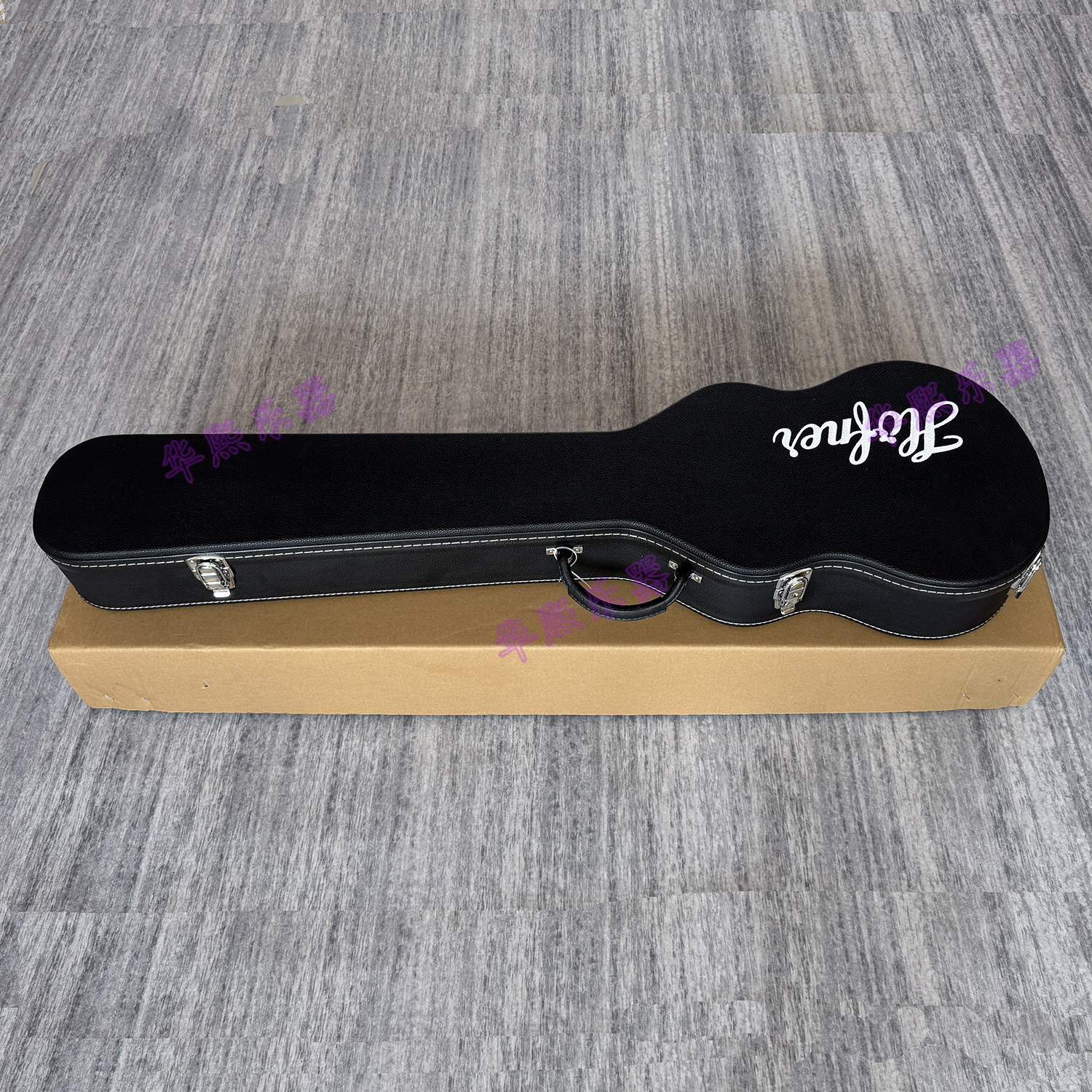 工厂直销 Hofner bb2小提琴贝斯专用琴盒 带锁托运琴箱bass盒