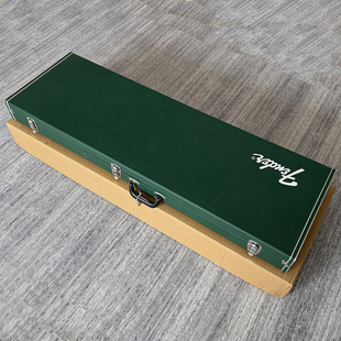 芬达Fender四弦五弦电贝斯琴盒 高档绿色琴箱 P/J BASS贝斯琴盒
