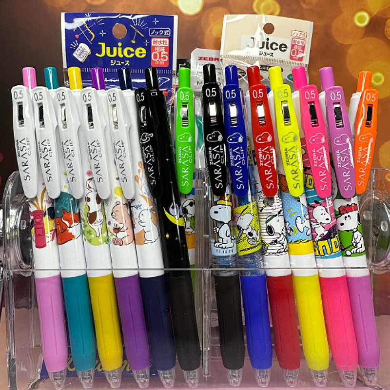 【限定大合集】日本进口斑马中性笔史努比卡通日系限量版JJ15黑色