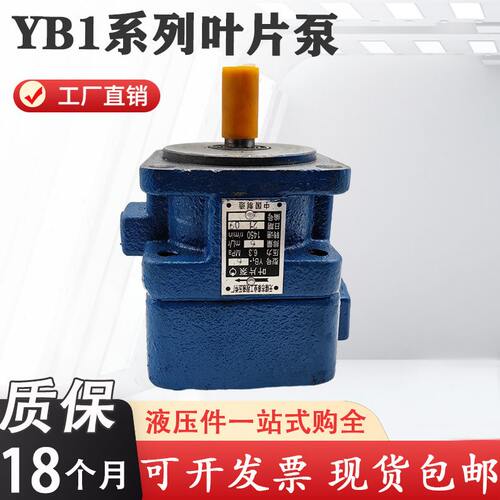 磨床叶片泵yb16 YB11016420254050801263双联液压油泵