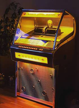 美式点唱机 Jukebox 英国原厂80张CD投币 送唱片 复古商用音响