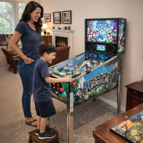 全新弹珠机商家用Pinball大型复古投币酒吧电玩城游艺机孩子玩具