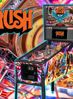 美国Rush摇滚乐队pinball弹珠机专业版原装进口复古投币弹珠台