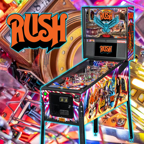 美国进口pinballRush弹珠机复古