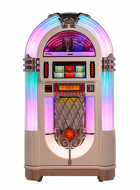 白色Demo SL15CD点唱机Jukebox80张CD点唱机蓝牙投币送CD英国进口