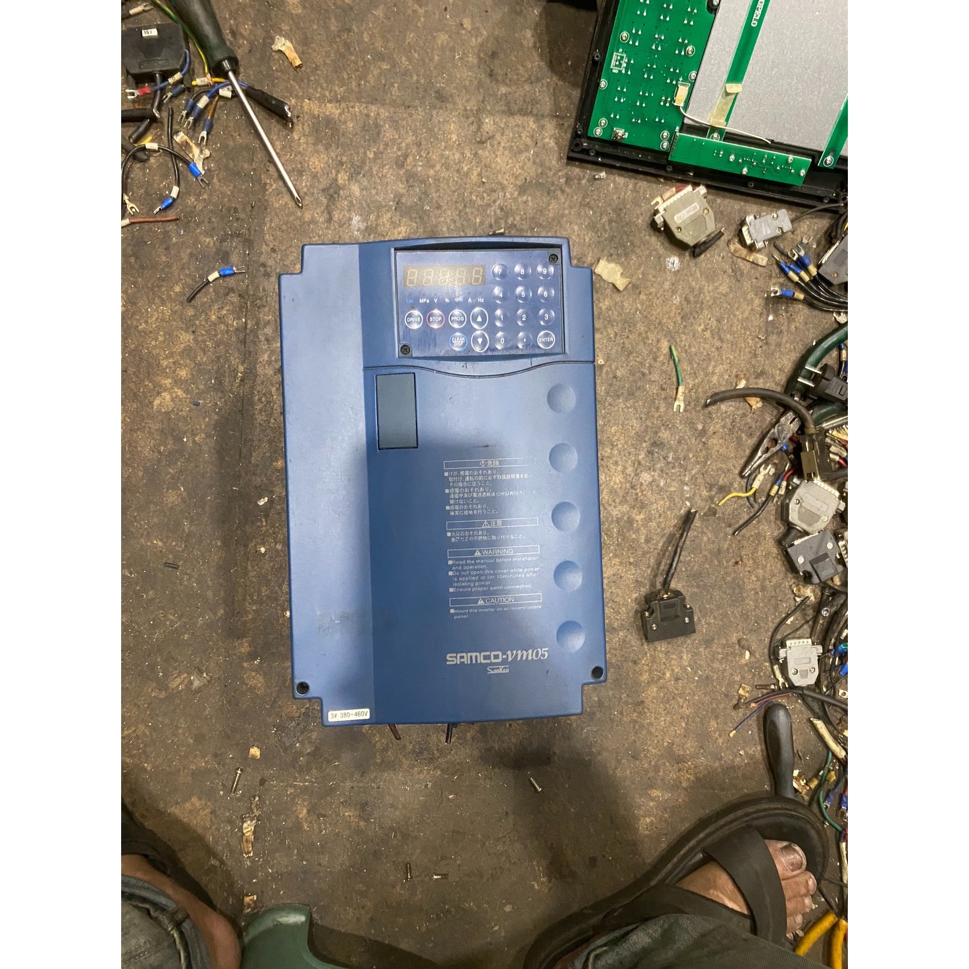 三垦变频器VM05 型号SPF-7.5K(7.5KW)成色如议价产品