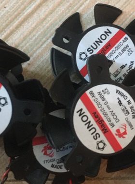 全新原装MF40100V2-C01C-A99直径37MM孔距20 26 26MM录像机风扇