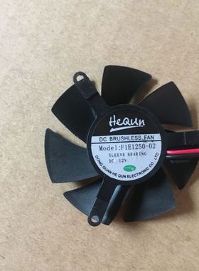 F1E1250-02 A5010L12S扇叶直径47MM 孔距39MM主板显卡散热风扇12V