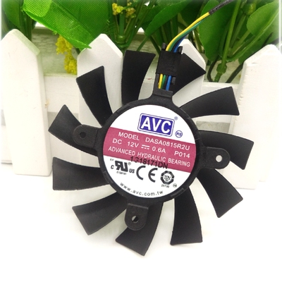 AVC GTX460 550TI PWM智能温控12V显卡散热风扇4Pin DASA0815R2U
