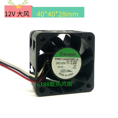 建准SUNON4028双滚珠服务器风扇